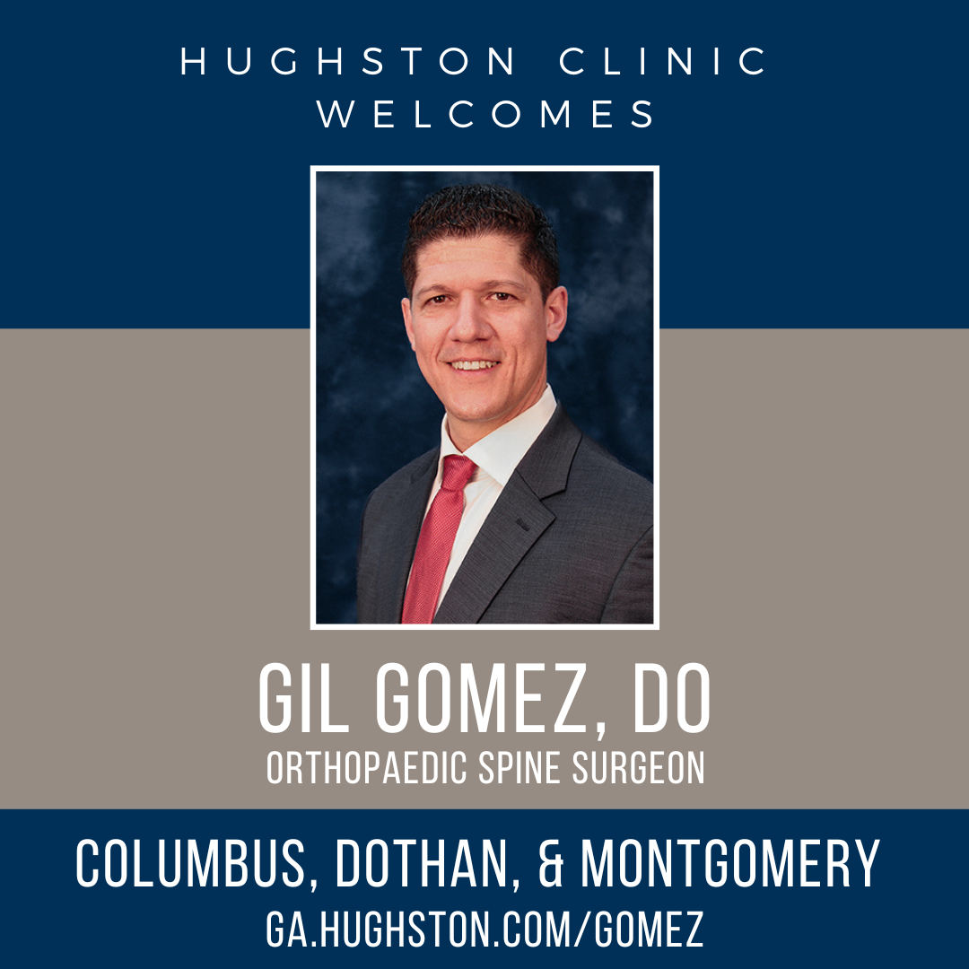 Hughston Clinic welcomes Gil Gomez, DO